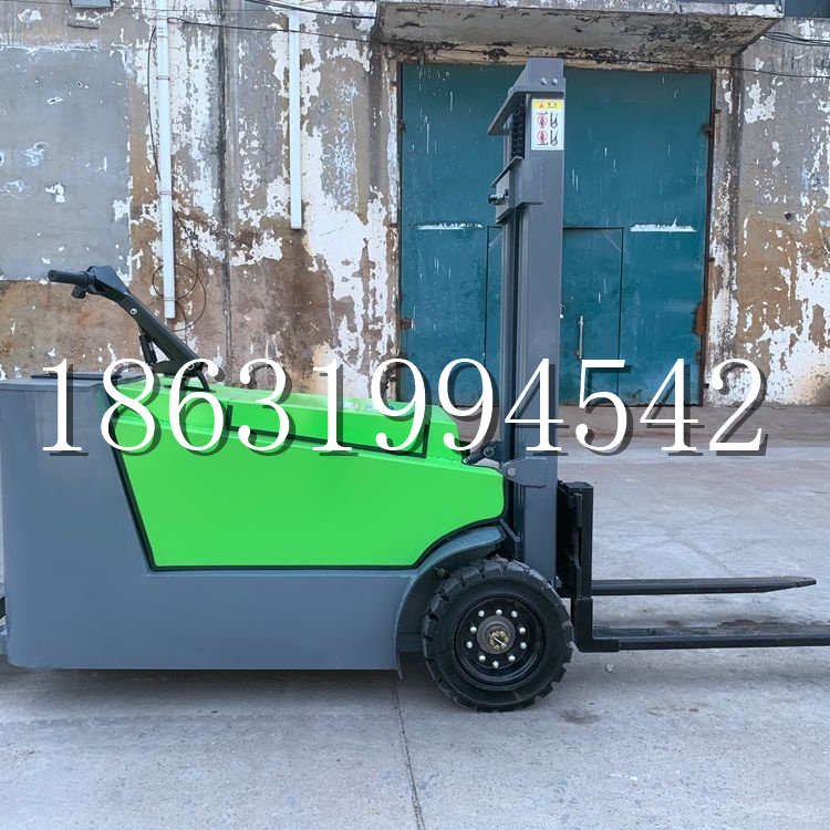 吴起县小型电动叉车1吨2吨步行站驾式电瓶堆高充电装卸车液压升降车铲车
